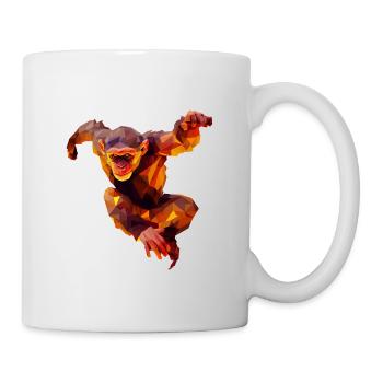 Polygon Orangutan Sprinter - Tasse - Weiß - Rechts