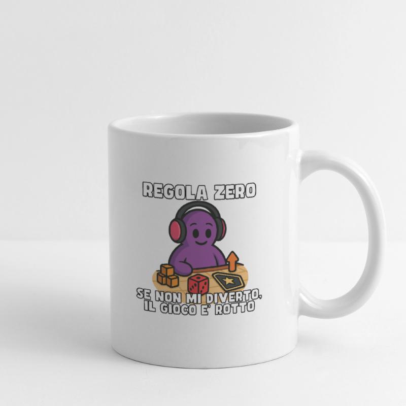 Règle zéro : S’amuser ou rompre Mug blanc