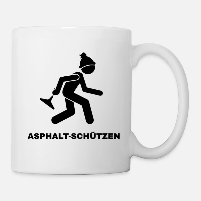 ASPHALT SHOOTERS - Mug - white