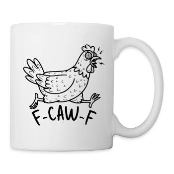 F-CAW-F Poulet - Mug blanc - blanc - Droite