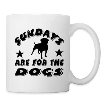 canine - Mug blanc - blanc - Droite