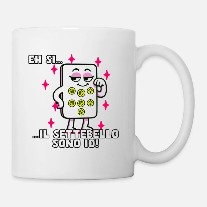 Je suis le Settebello - Mug blanc - blanc