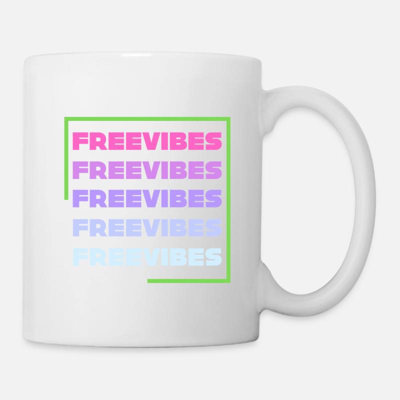 Free Vibes - Mug - white