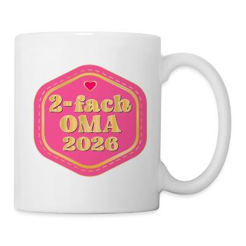 DOUBLE OMA 2026 - Mug - white - Right