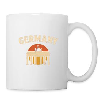Allemagne Porte de Brandebourg Coucher de soleil - Mug blanc - blanc - Droite