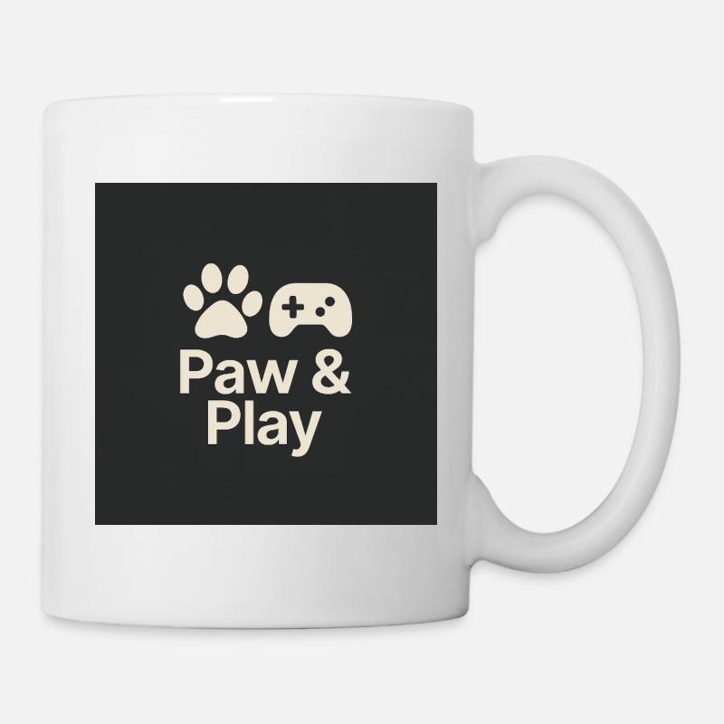 Paw & Play - Tasse - Weiß
