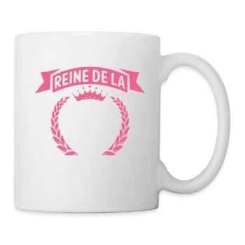 Pétanque Gift for Women Queen of Pétanque - Mug - white - Right