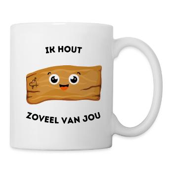 I Love You So Much – Funny Cartoon - Mug - white - Right