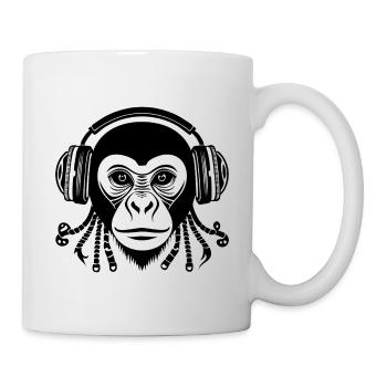 Monkey Head Voltage Power Surge Club Edition Shirt - Mug - white - Right