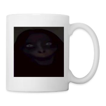 Nachtblick mit Kapuze - Tasse - Weiß - Rechts