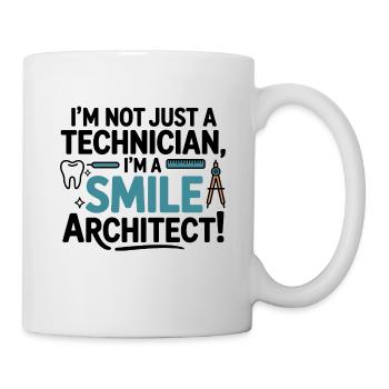 Dental Lab Technician Crown Design  - Mug - white - Right