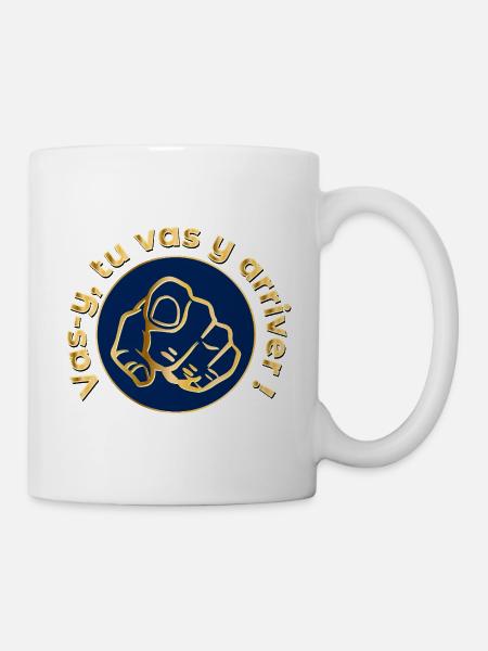 Go Motivation - Tasse - Weiß