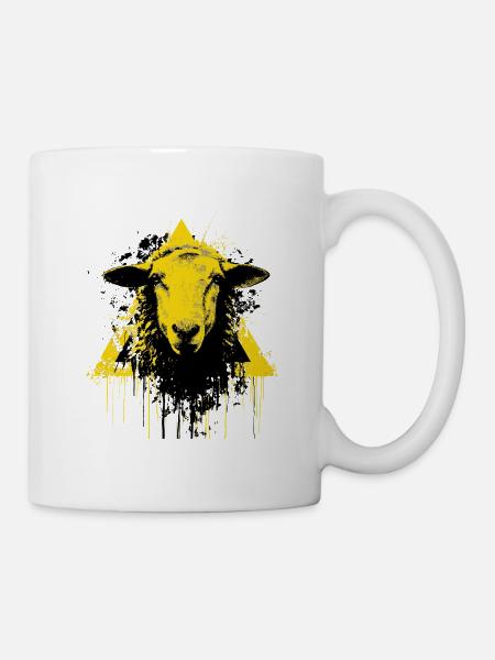 Cooles Schaf - Tasse - Weiß