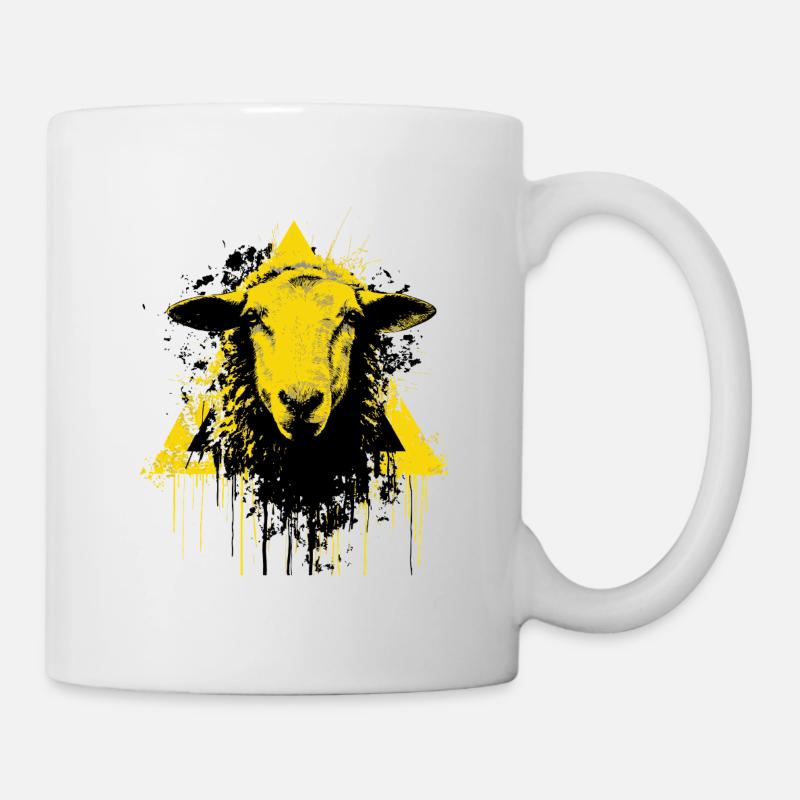 Cooles Schaf  - Tasse - Weiß