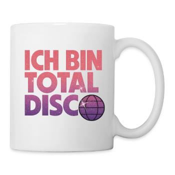 Je suis totalement disco - Mug blanc - blanc - Droite