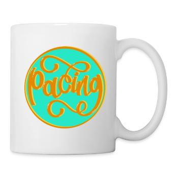 Rythme - Mug blanc - blanc - Droite