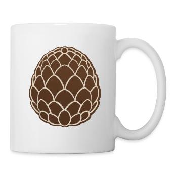 Pine Cone - Mug - white - Right