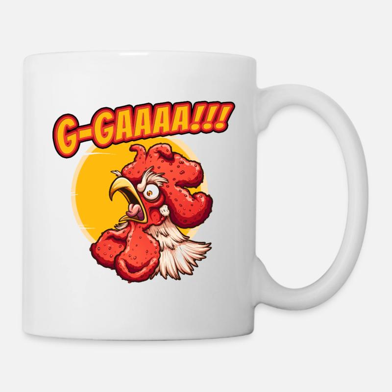 Hurlement Fou G-Gaaaa - Mug blanc - blanc
