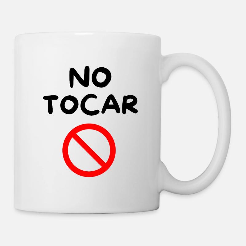 NICHT BERÜHREN 🚫 - Tasse - Weiß