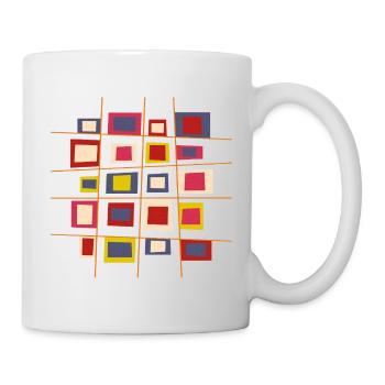 Patchwork design by Cean - Mug - white - Right