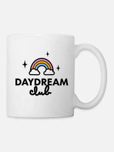 Day Dream Club logo - Mug - white