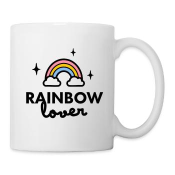 Rainbow Lover logo - Mug - white - Right