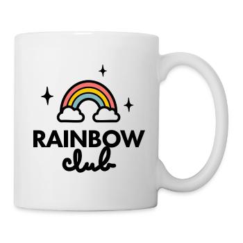 Rainbow Club logo - Mug - white - Right