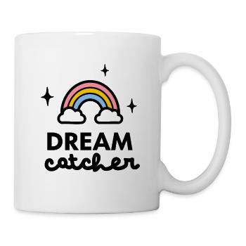 Dream Catcher Logo - Tasse - Weiß - Rechts