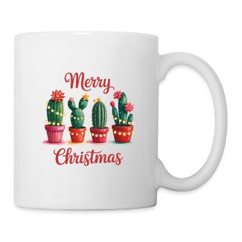 Cactus Christmas Merry Christmas - Mug - white - Right