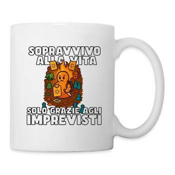I survive thanks to the unexpected - Mug - white - Right