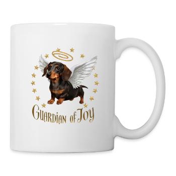 Guardian of Joy – Angel Dachshund - Mug - white - Right