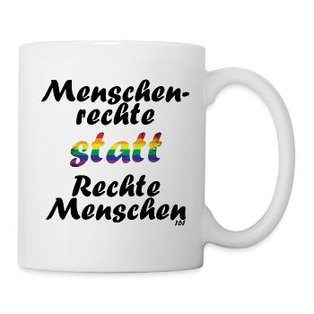 Human rights - Mug - white - Right