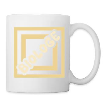 Biologiste comme métier - Mug blanc - blanc - Droite