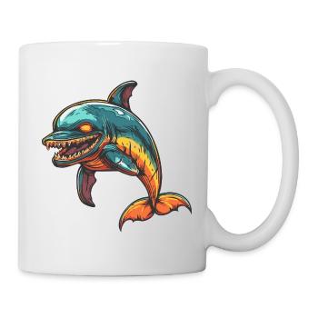 Dolphin Zombie - Mug - white - Right