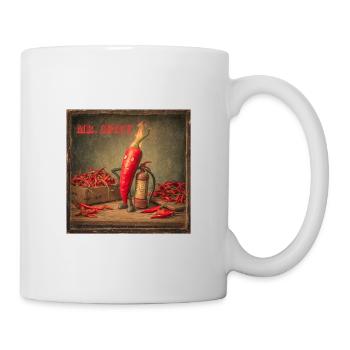 Mr Spicy Chili Charmer - Tasse - Weiß - Rechts