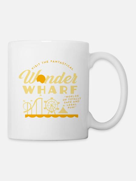 Wander Wharf Mers fantastiques - Mug blanc - blanc