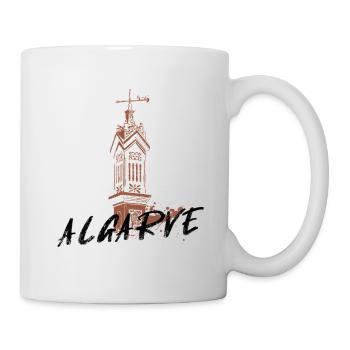 Typical Algarve fireplace in Portugal - Mug - white - Right