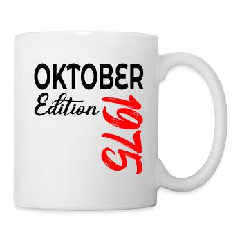 51ST BIRTHDAY 1975 OCTOBER - Mug - white - Right
