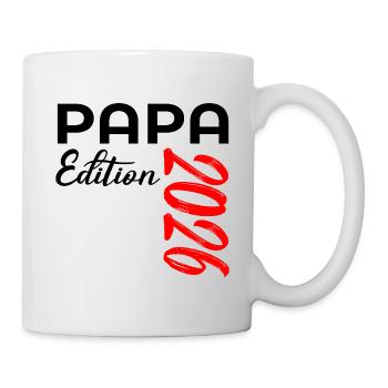 PAPA 2026 BABY VERKÜNDEN - Tasse - Weiß - Rechts