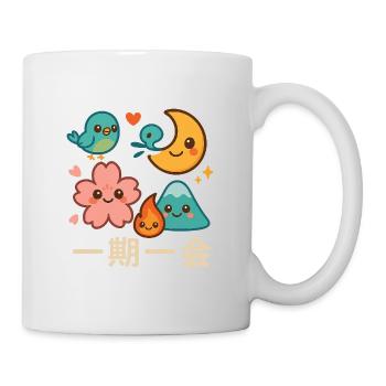 Kawaii一期一会 Motif Collection - Mug - white - Right