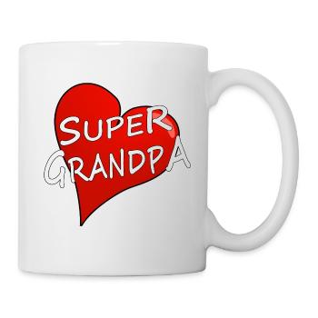 SUPER GRANDPA - Mug - white - Right