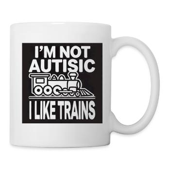 Train Passion Meme Graphic - Mug - white - Right