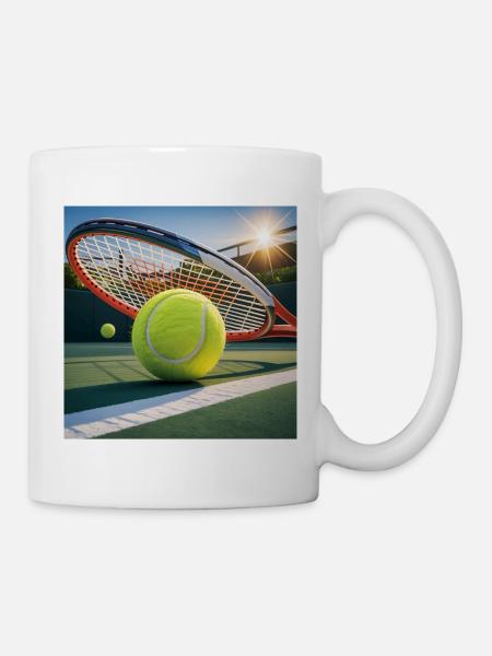 Sports, tennis - Mug blanc - blanc