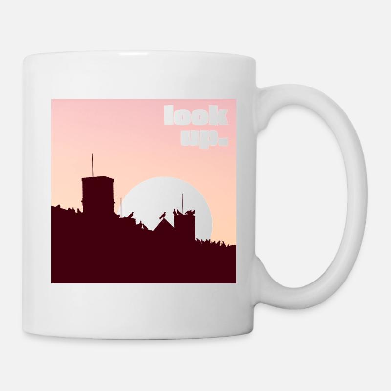look up - Mug - white