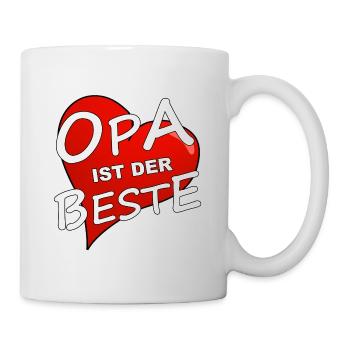 GRANDPA IS THE BEST - Mug - white - Right