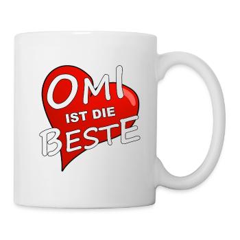 GRAND-MÈRE EST LA MEILLEURE - Mug blanc - blanc - Droite