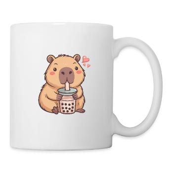Biber Bubble Tee Charme - Tasse - Weiß - Rechts