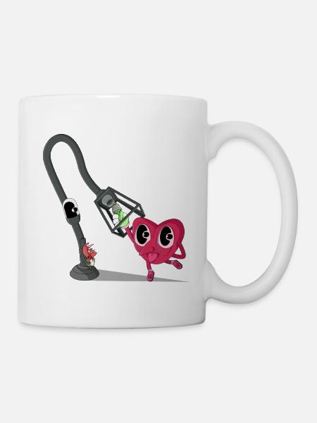 Brennpunkt - Tasse - Weiß