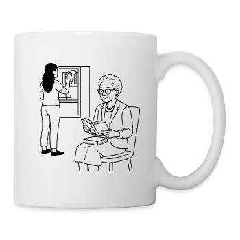 Grandma Karin - Mug - white - Right