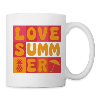 Love Summer - Mug - white - Right